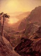Albert Bierstadt View of Donner Lake, California France oil painting reproduction